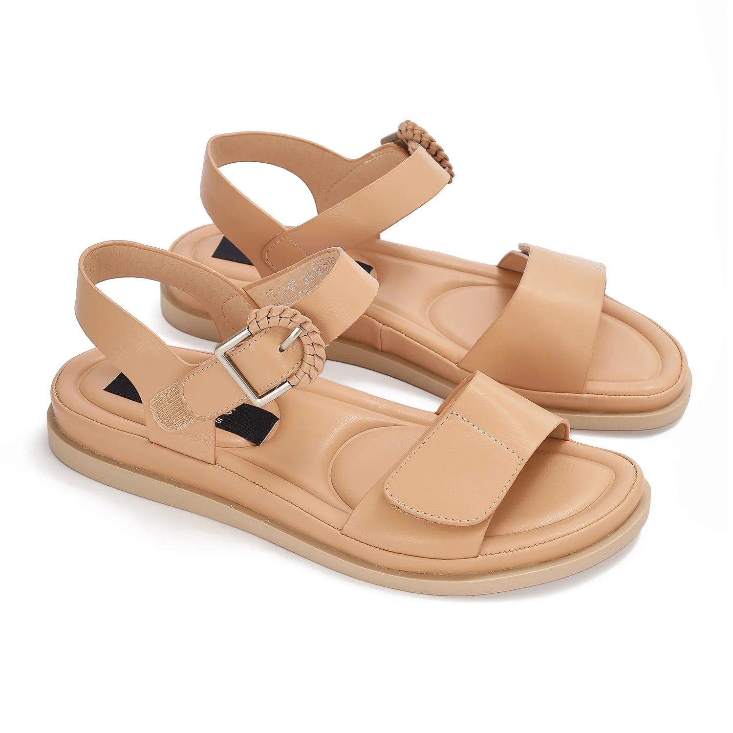 Flat Sandal CA0048 Cafe