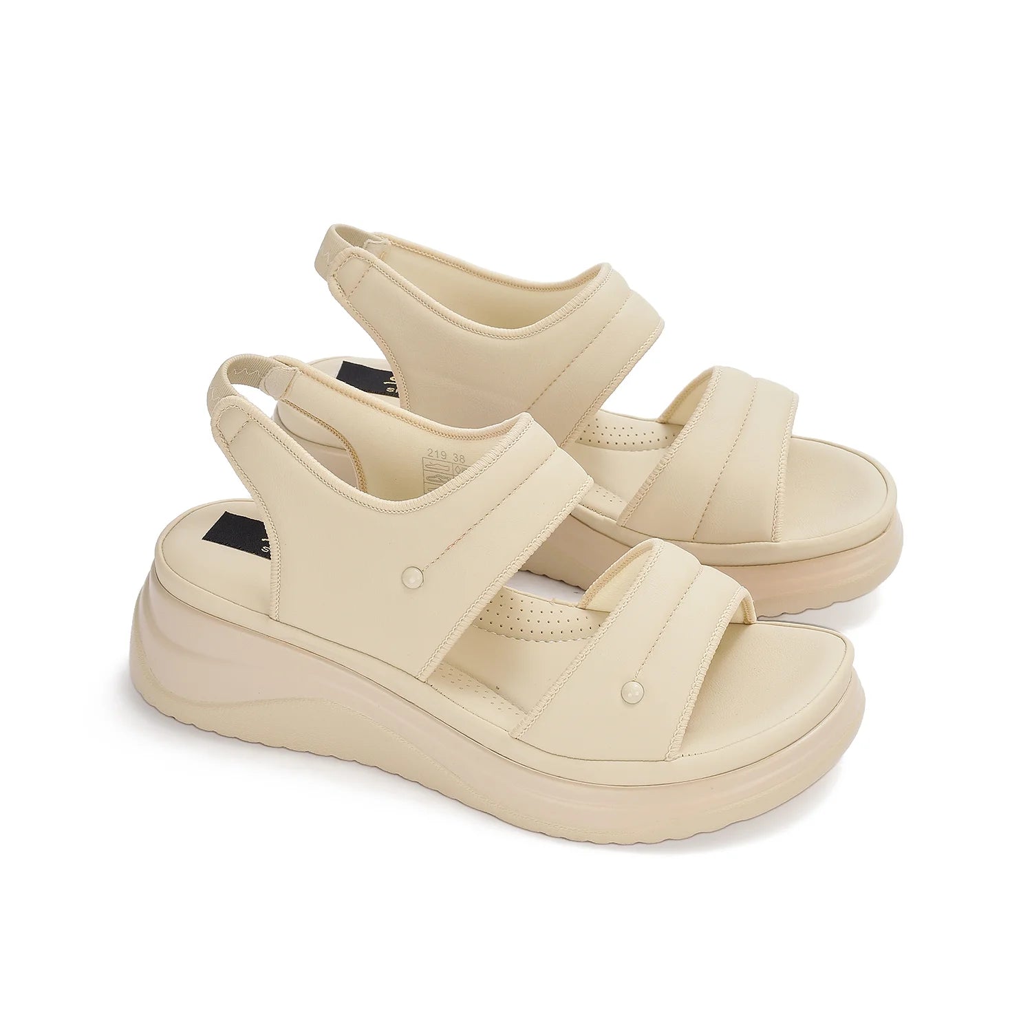 Flat Sandal CA219 Beige