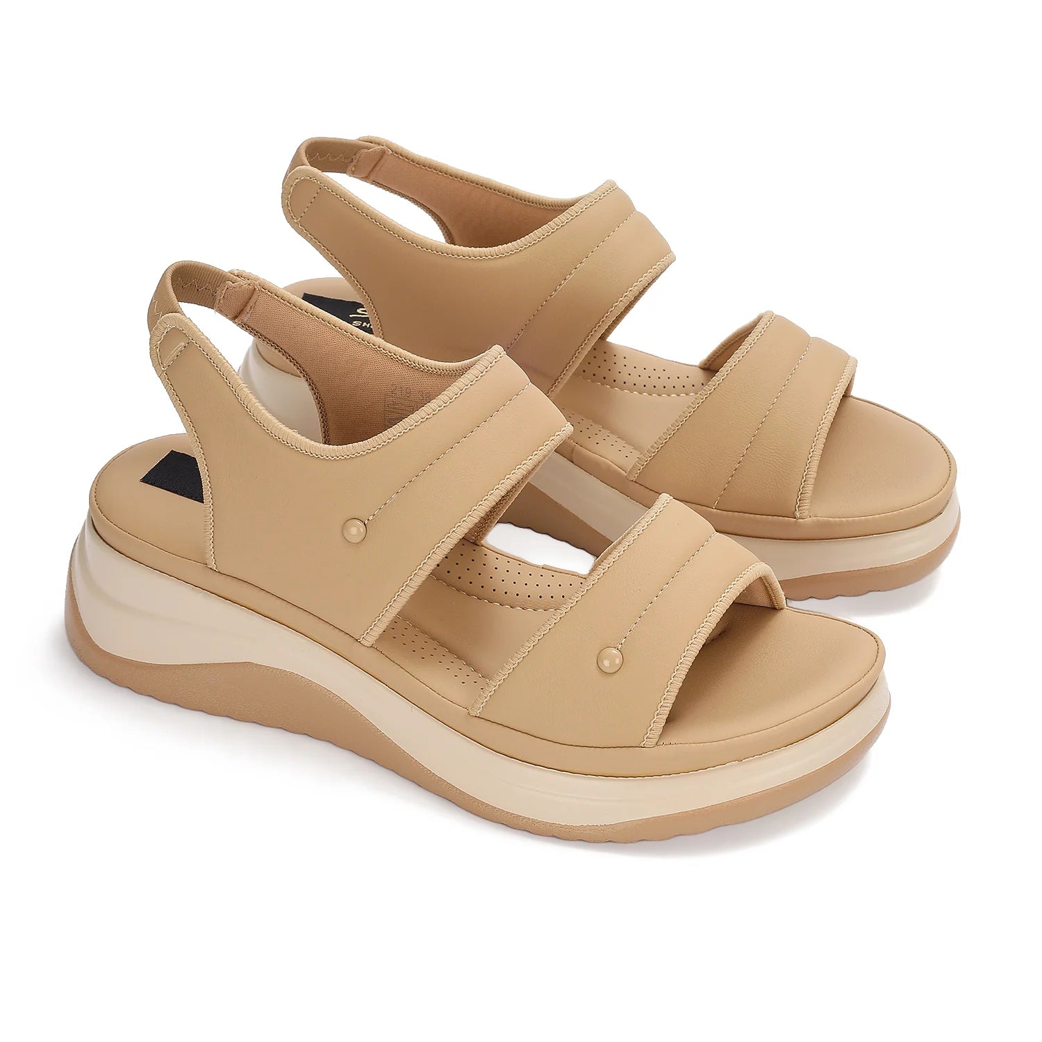 Flat Sandal CA219 Cafe