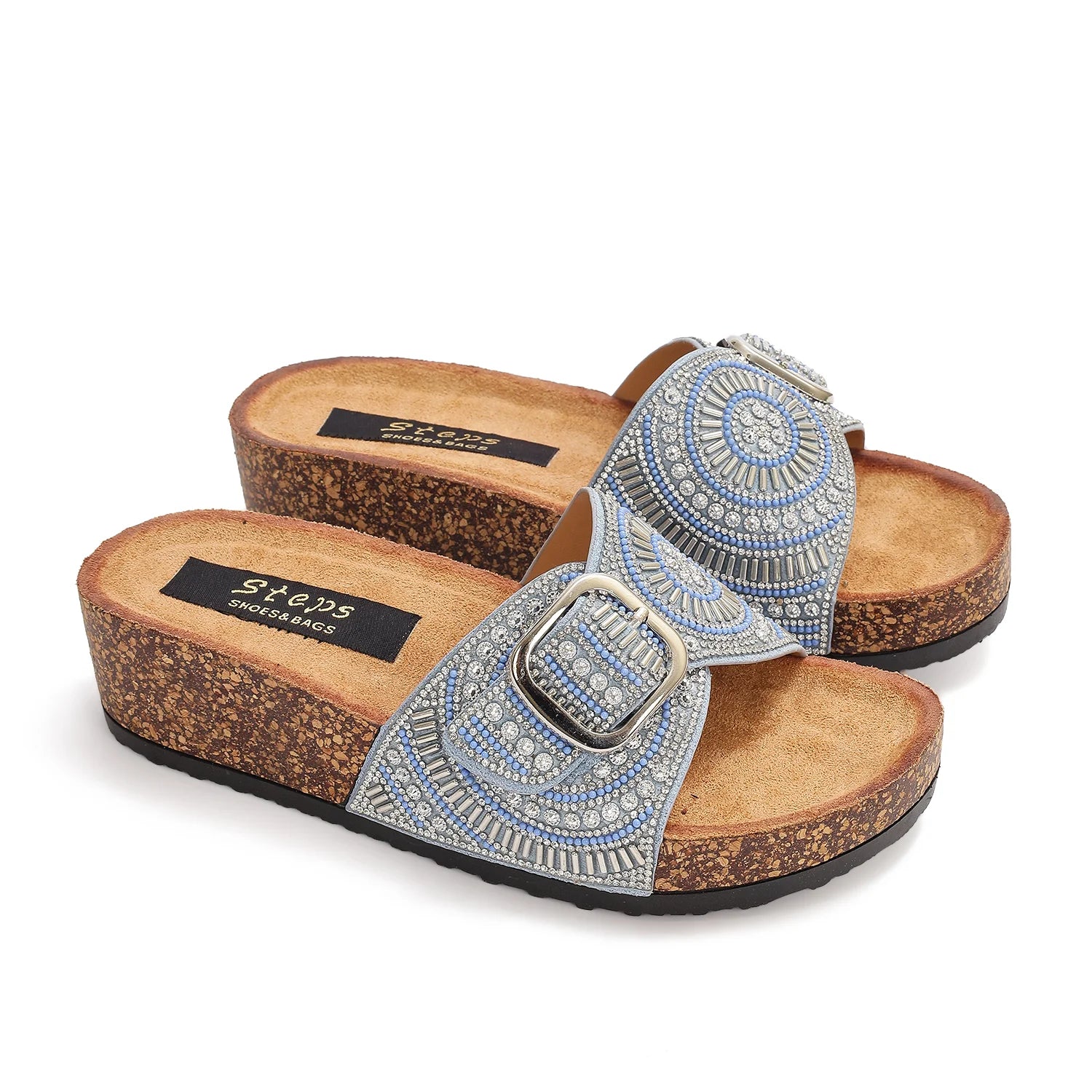 Slipper F112 Light-Blue