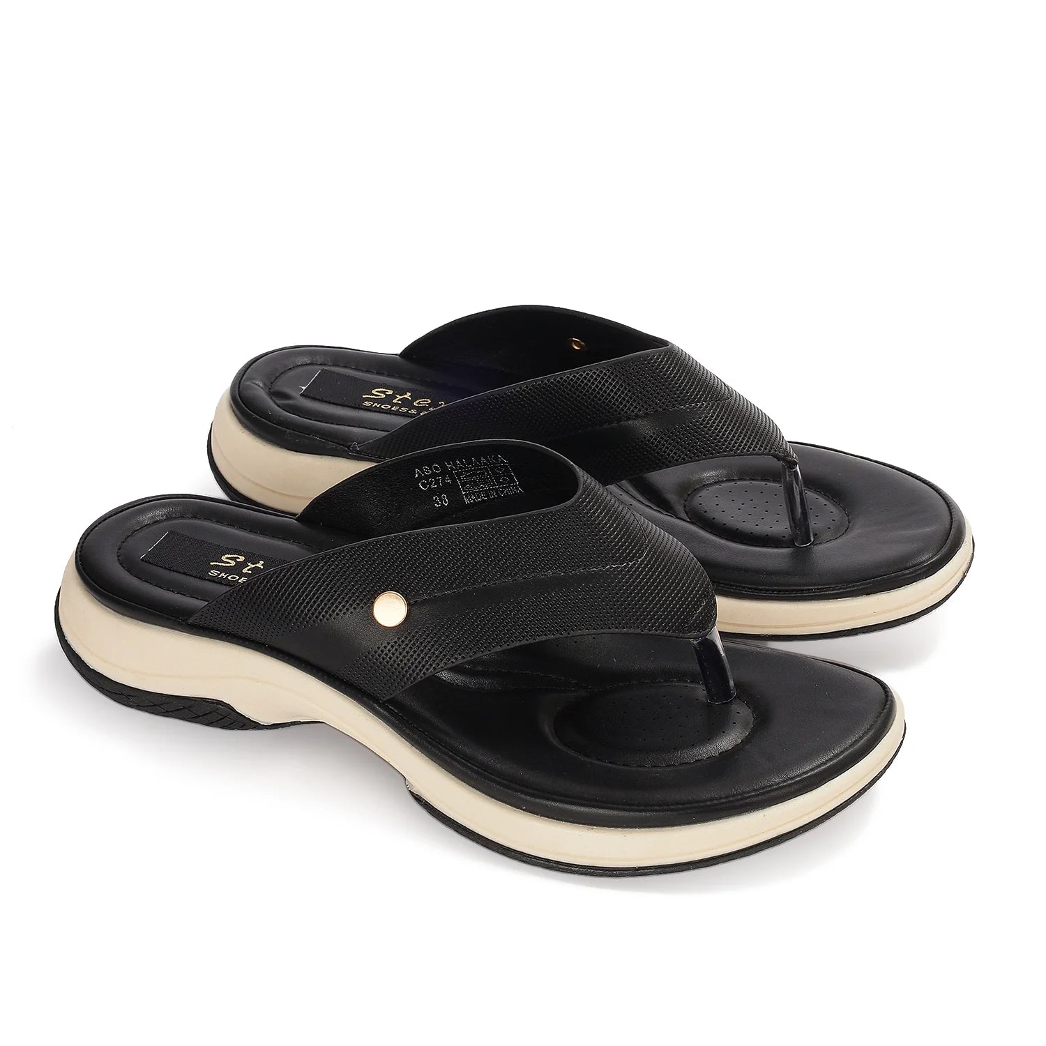 Slipper F274 Black