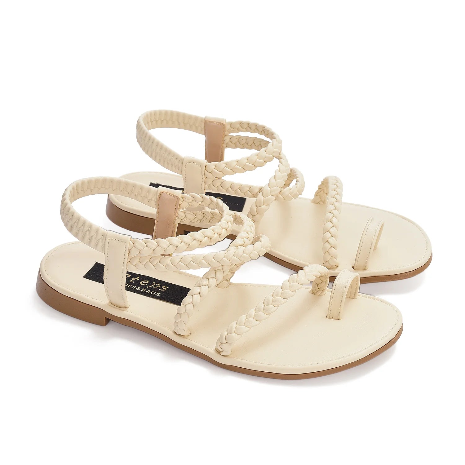 Flat Sandal TI238 Beige