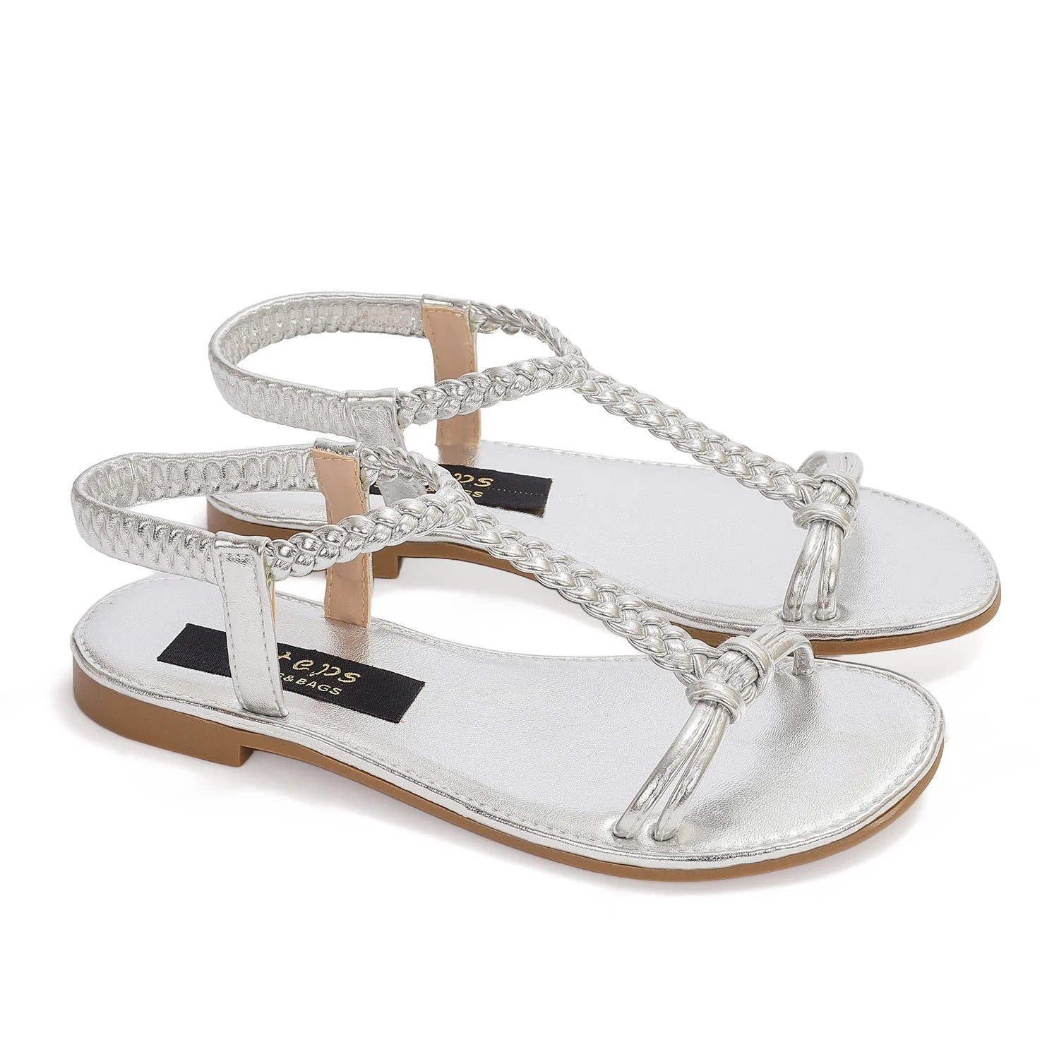 Flat Sandal TI240 Silver