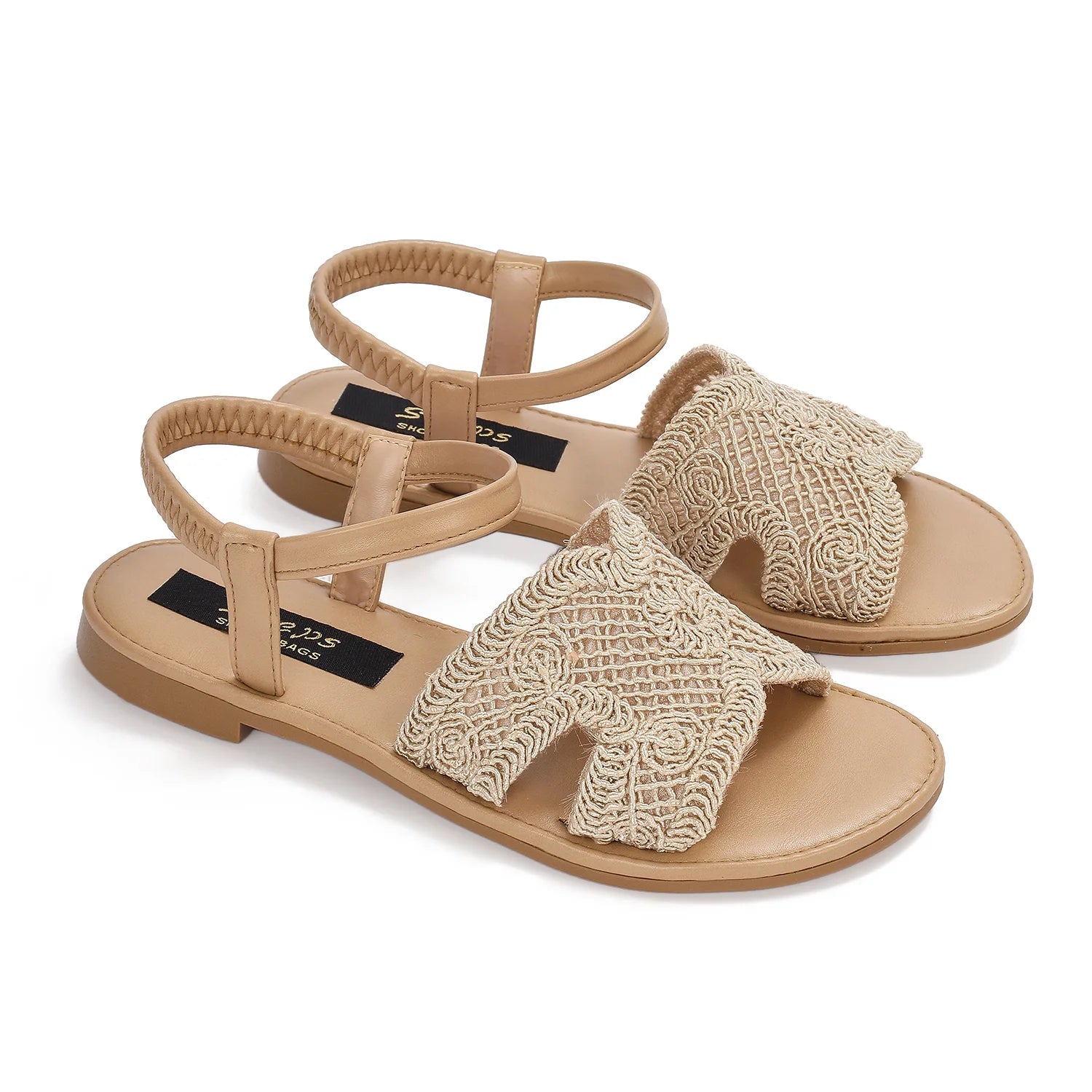 Flat Sandal TI248 Beige