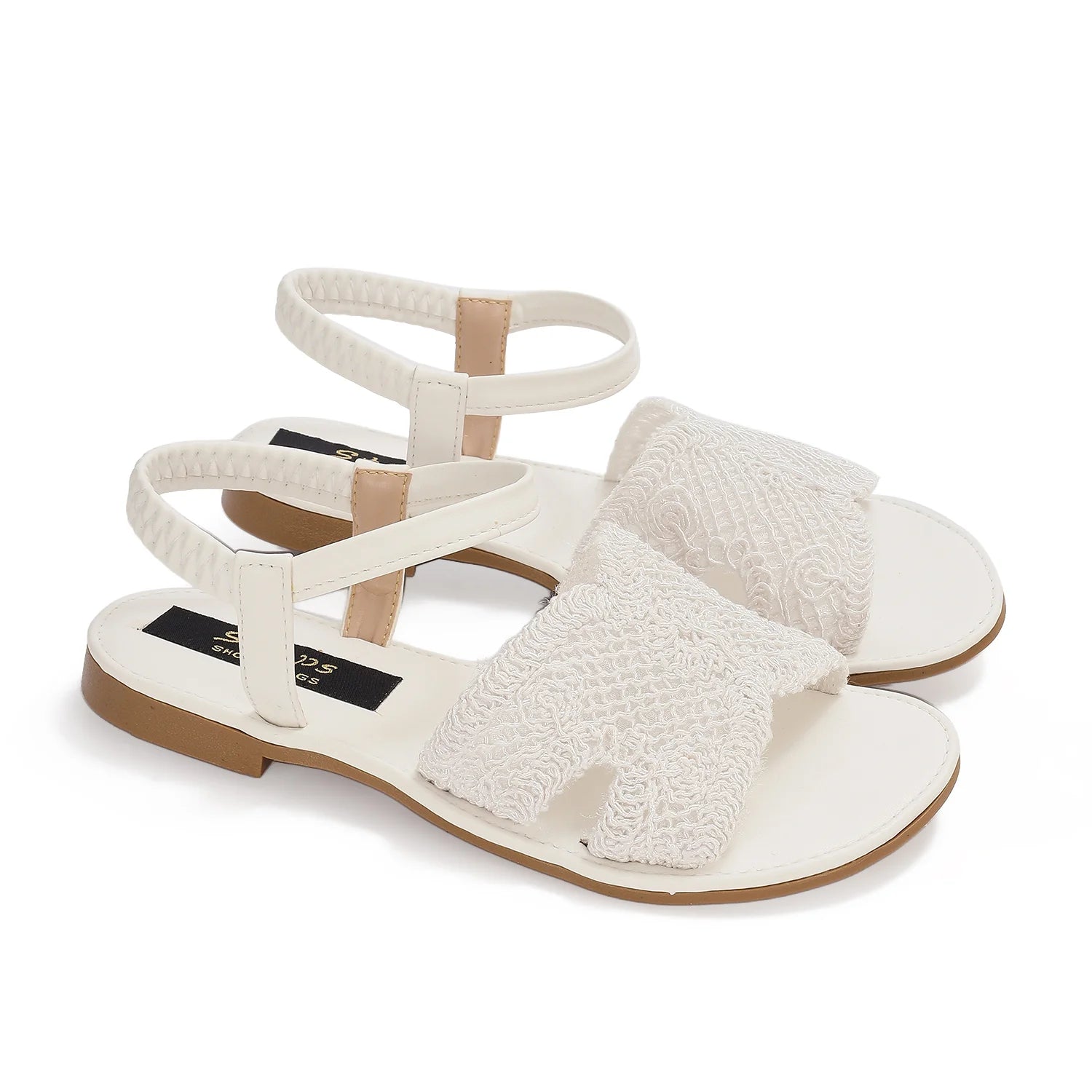 Flat Sandal TI248 White