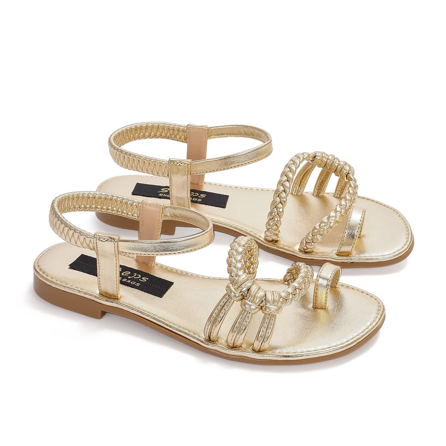 Flat Sandal TI253 Gold