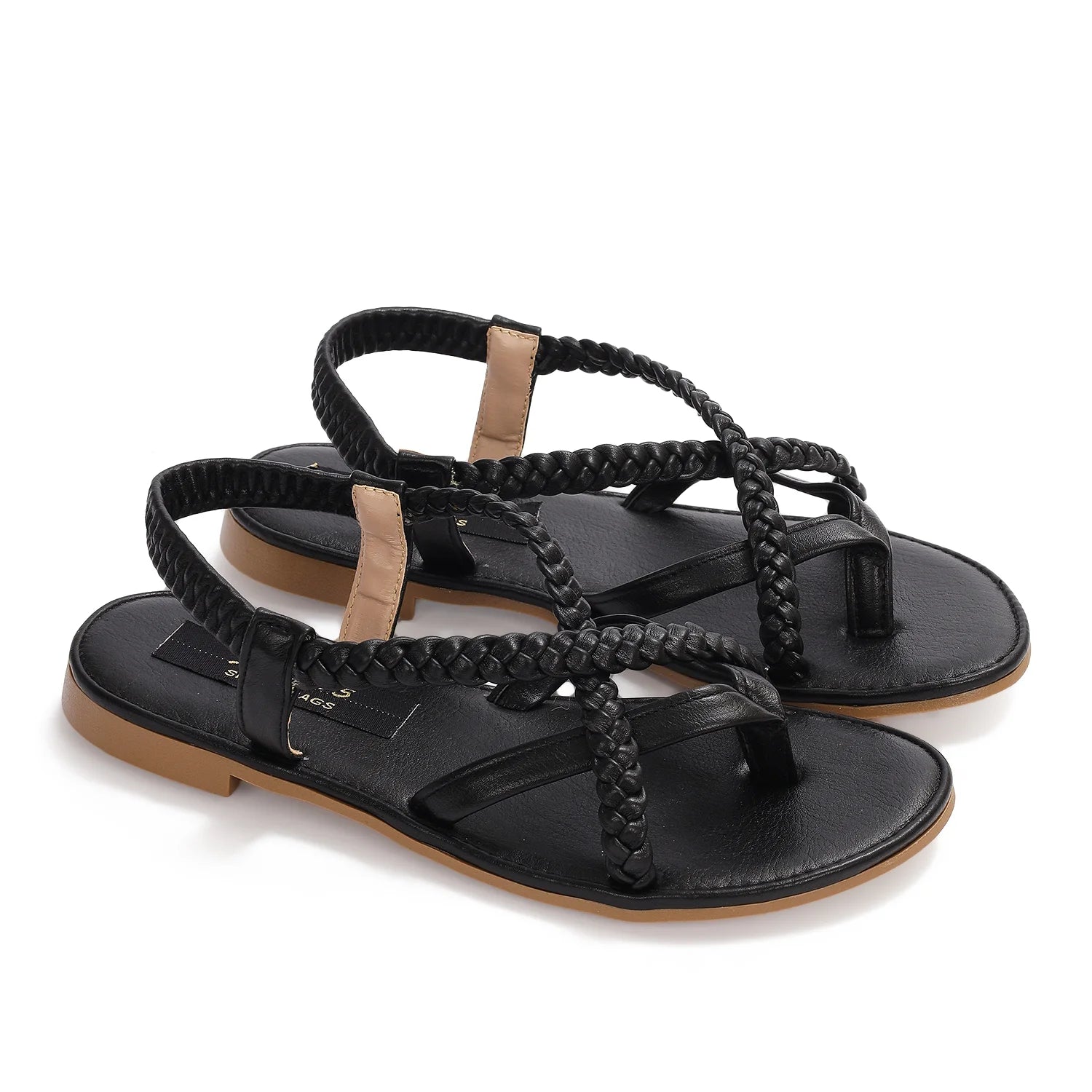 Flat Sandal TI30 Black